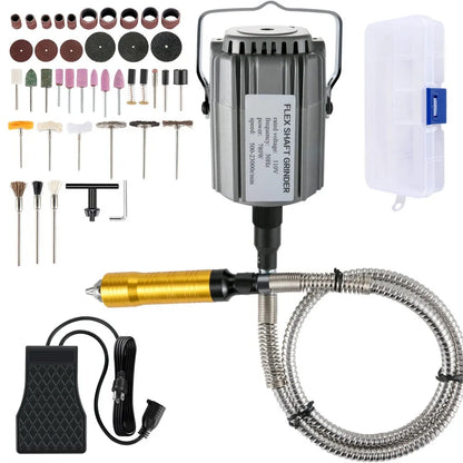 780W Flex Shaft Grinder - Versatile Rotary Tool for Grinding & Polishing