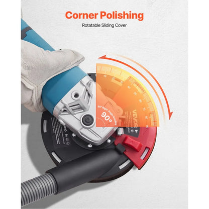 AG26-1 - 90° Angle Grinder Dust Shroud for 4-5" Grinders