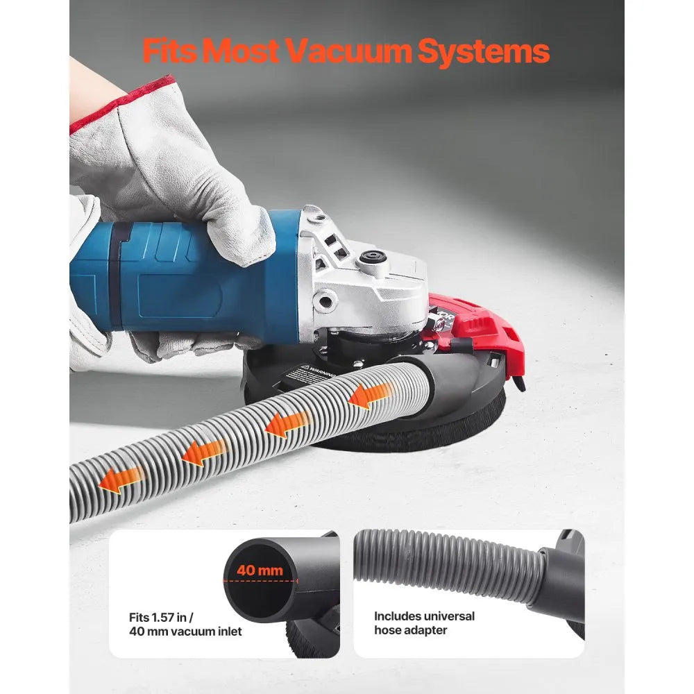 AG26-1 - 90° Angle Grinder Dust Shroud for 4-5" Grinders