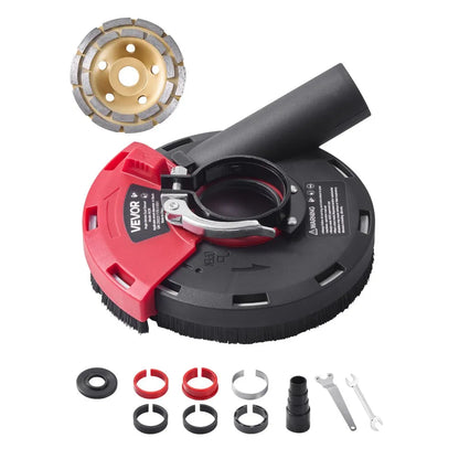 AG26-1 - 90° Angle Grinder Dust Shroud for 4-5" Grinders
