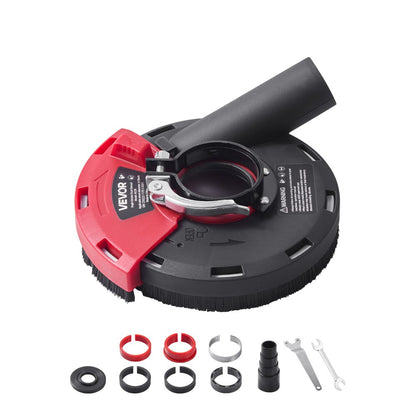 AG26 - 90° Angle Grinder Dust Shroud with Vacuum Connection & Washers