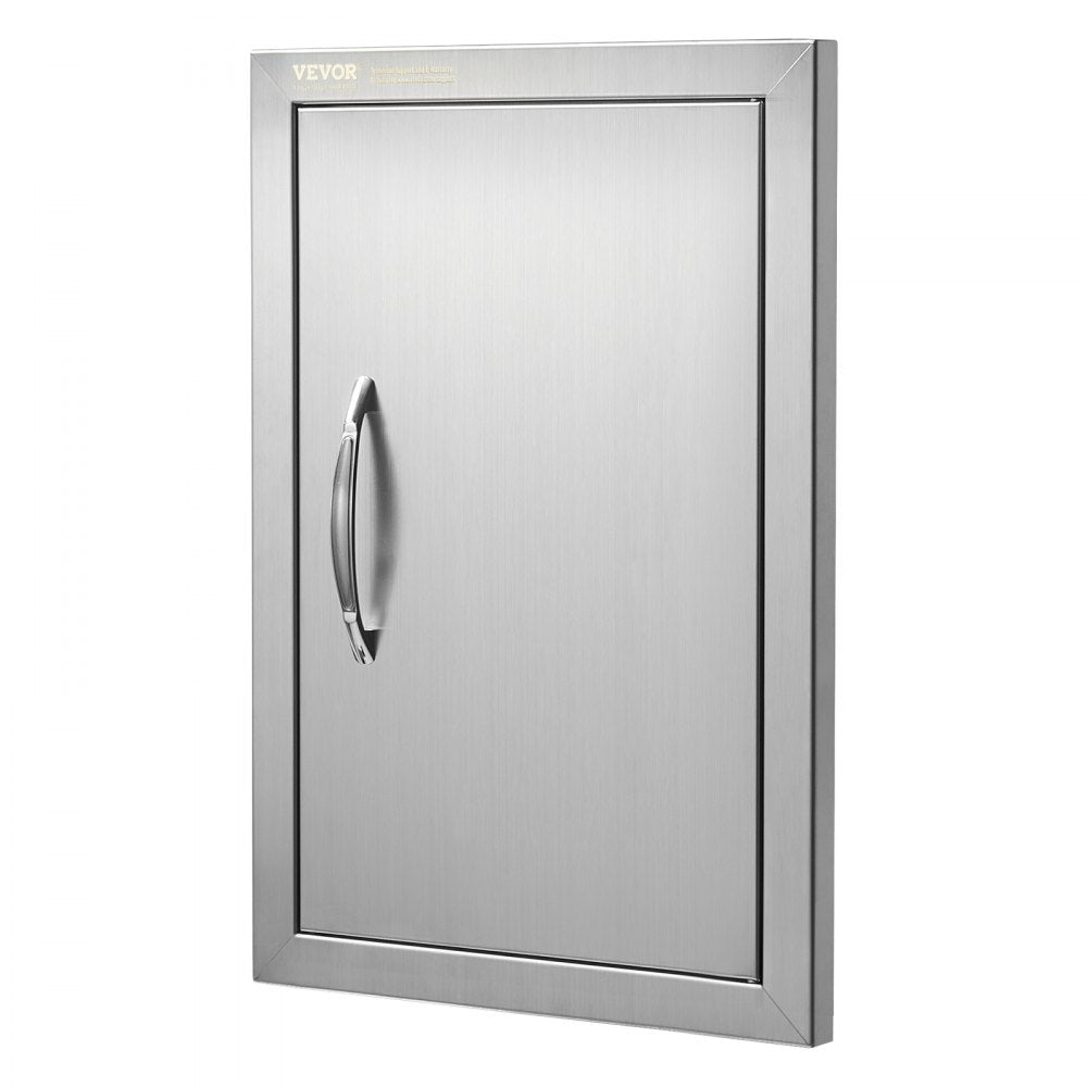 B001D - 14x20 Inch Stainless Steel Flush Mount Outdoor Access Door