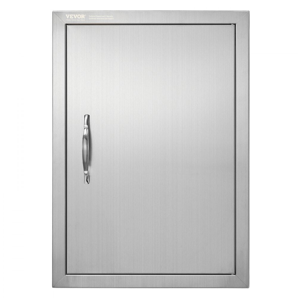 B017D - Stainless Steel 17W x 24H BBQ Access Door for Outdoor Kitchens