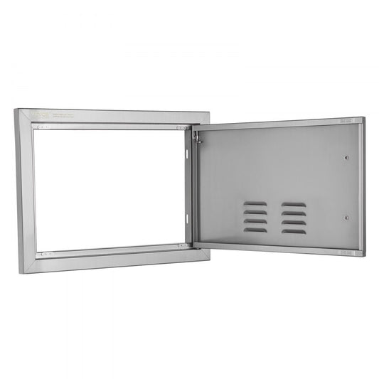 B018D - Durable Stainless Steel BBQ Access Door for Outdoor Kitchens