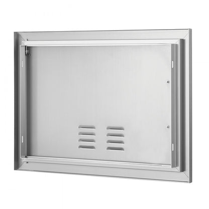 B021D - 24"x17" Stainless Steel BBQ Access Door for Outdoor Kitchens