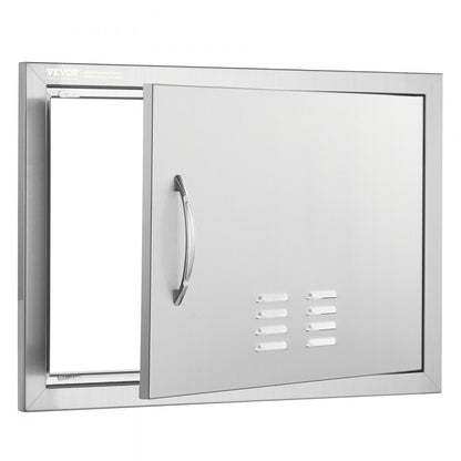 B021D - 24"x17" Stainless Steel BBQ Access Door for Outdoor Kitchens