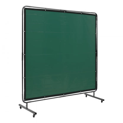 XU-2310 - 6' x 6' Green Welding Screen for Optimal Safety