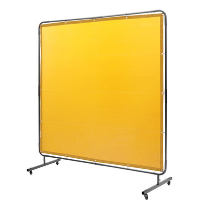 XU-2309 - 6' x 6' Flame-Resistant Welding Screen for Safe Workspaces
