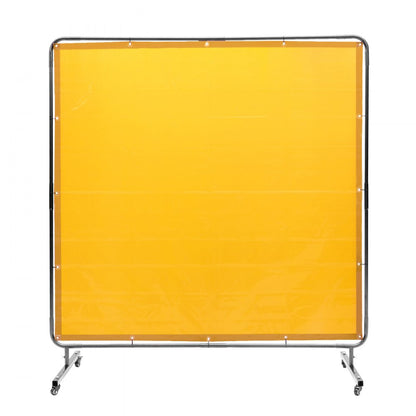 XU-2309 - 6' x 6' Flame-Resistant Welding Screen for Safe Workspaces