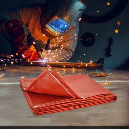 XU-2319 - 6' x 8' Flame-Resistant Welding Screen with Metal Frame