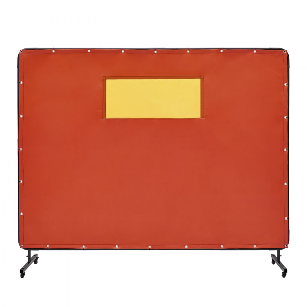 XU-2319 - 6' x 8' Flame-Resistant Welding Screen with Metal Frame