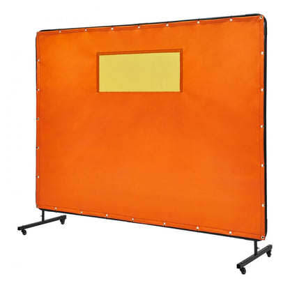 XU-2320 - 6' x 8' VEVOR Yellow Welding Screen for Workspace Safety