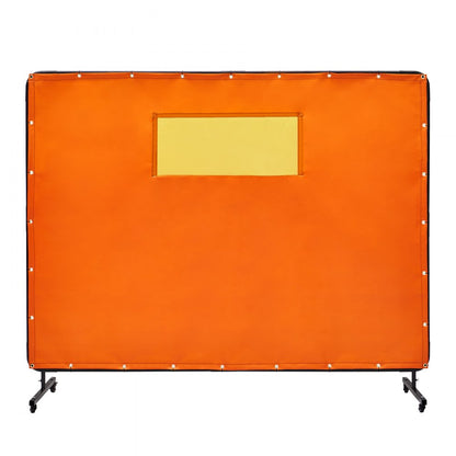 XU-2320 - 6' x 8' VEVOR Yellow Welding Screen for Workspace Safety