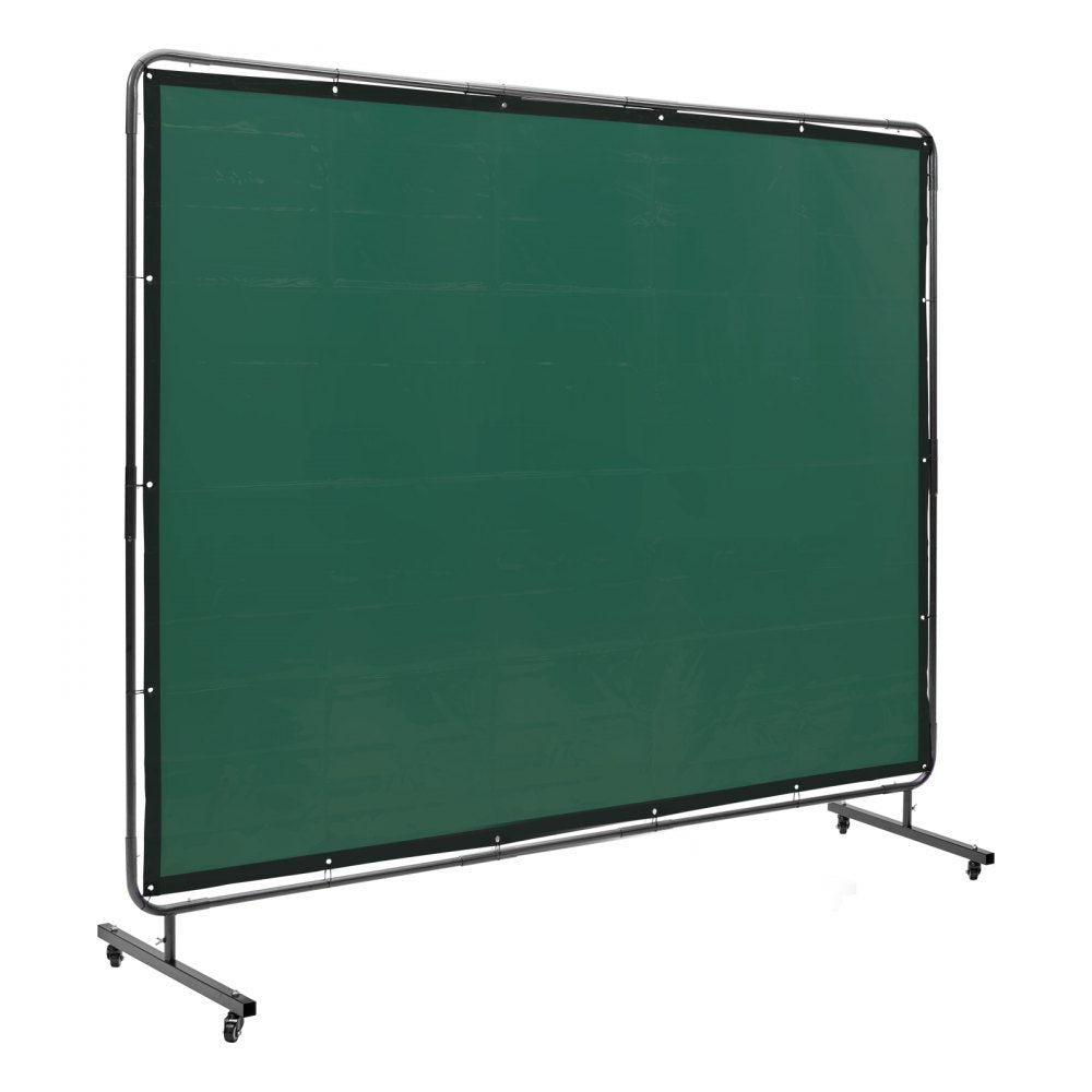 XU-2313 - 6' x 8' Mobile Welding Screen with UV Protection