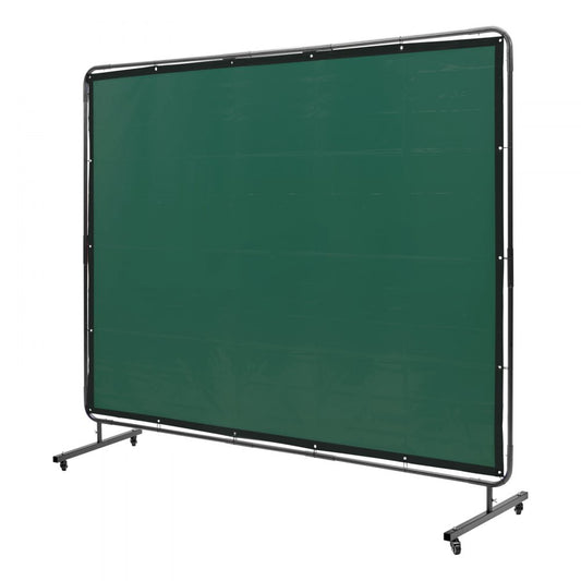 XU-2313 - 6' x 8' Mobile Welding Screen with UV Protection