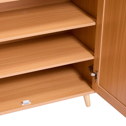 KLSC-01 - VEVOR 15mm Rattan Shoe Cabinet for Entryway Organization