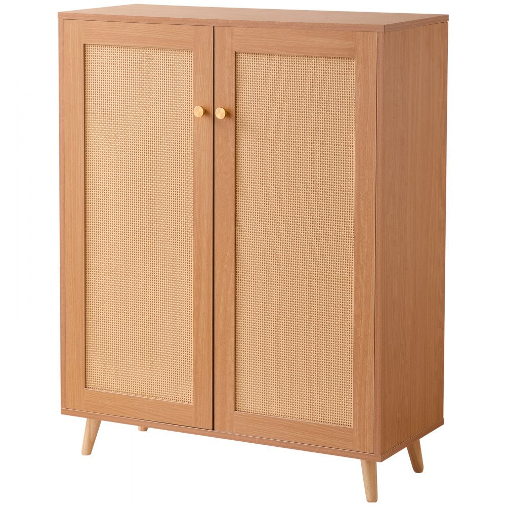 KLSC-01 - VEVOR 15mm Rattan Shoe Cabinet for Entryway Organization