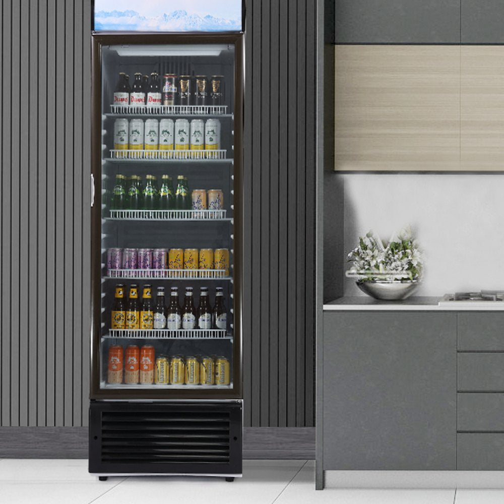 XLS-450WG - 14.8 Cu.Ft Glass-Door Fridge with 5 Shelves