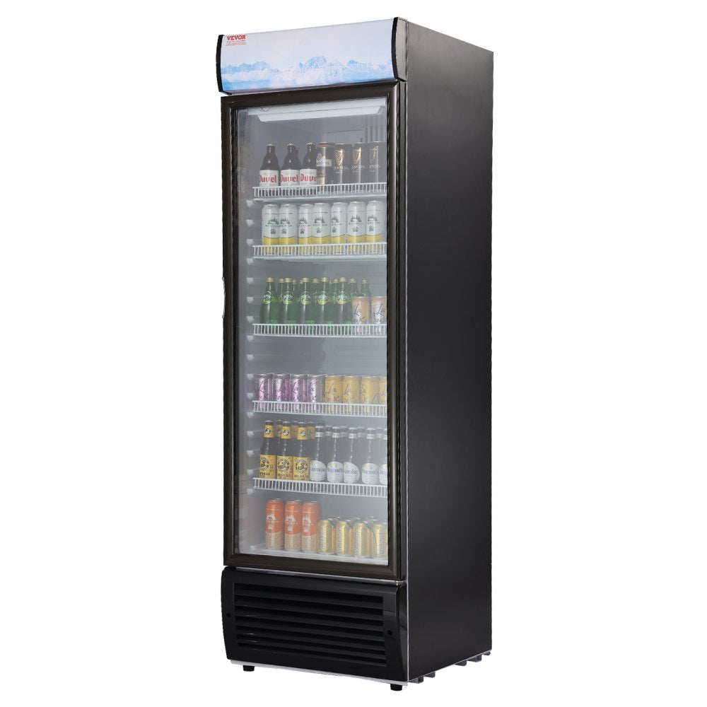 XLS-450WG - 14.8 Cu.Ft Glass-Door Fridge with 5 Shelves