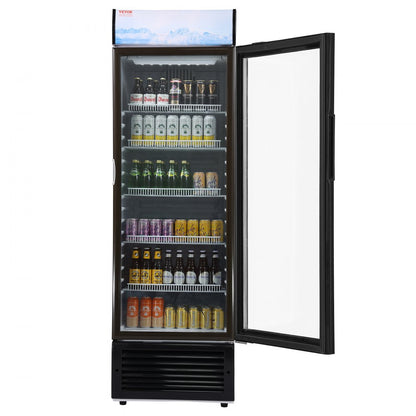 XLS-450WG - 14.8 Cu.Ft Glass-Door Fridge with 5 Shelves