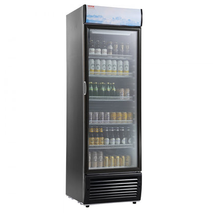 XLS-450WG - 14.8 Cu.Ft Glass-Door Fridge with 5 Shelves
