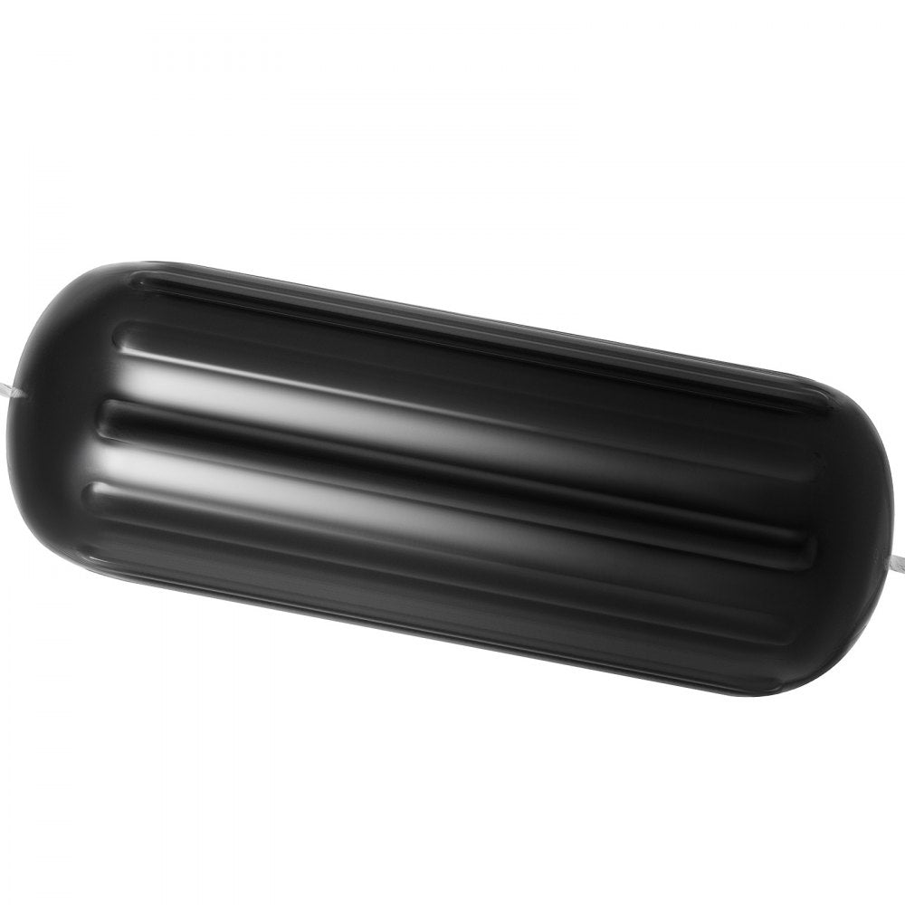 10" x 28" Boat Fender - Durable Ribbed Vinyl Bumper Pack of 4