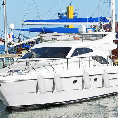 10" x 28" Boat Fender - Durable 4PCS Marine Bumpers for Vessel Protection