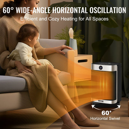 KPT-150 0596L - Smart Electric Heater with Thermostat & Remote Control