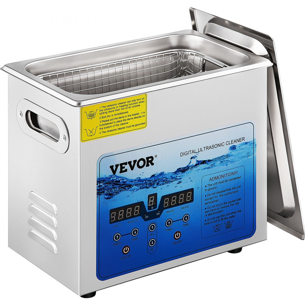 KW-QXJ-20A-2 - Premium 3L Ultrasonic Cleaner with Adjustable Frequency