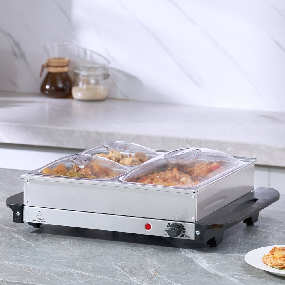 HD9002C - Stainless Steel Buffet Server with Adjustable Temperature Control