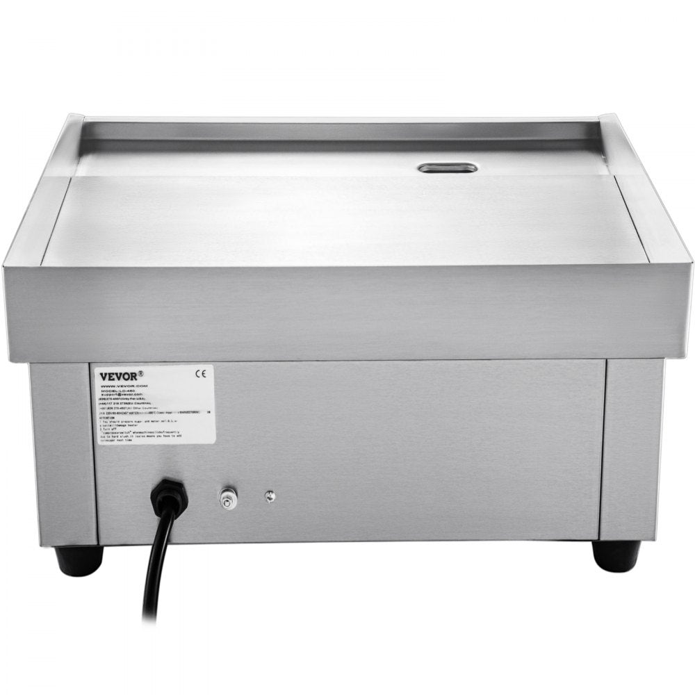 010179788823 - 14" Stainless Steel Electric Griddle for Home & Restaurant Use