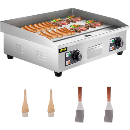 010202054091 - 29" Stainless Steel Electric Griddle with Temperature Control
