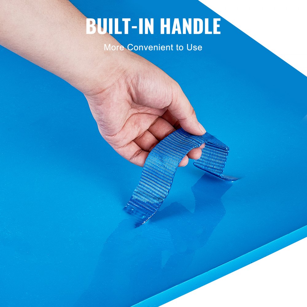 YX-09 - 7-Piece Durable Polyurethane Concrete Texture Mats for Versatile Surfaces