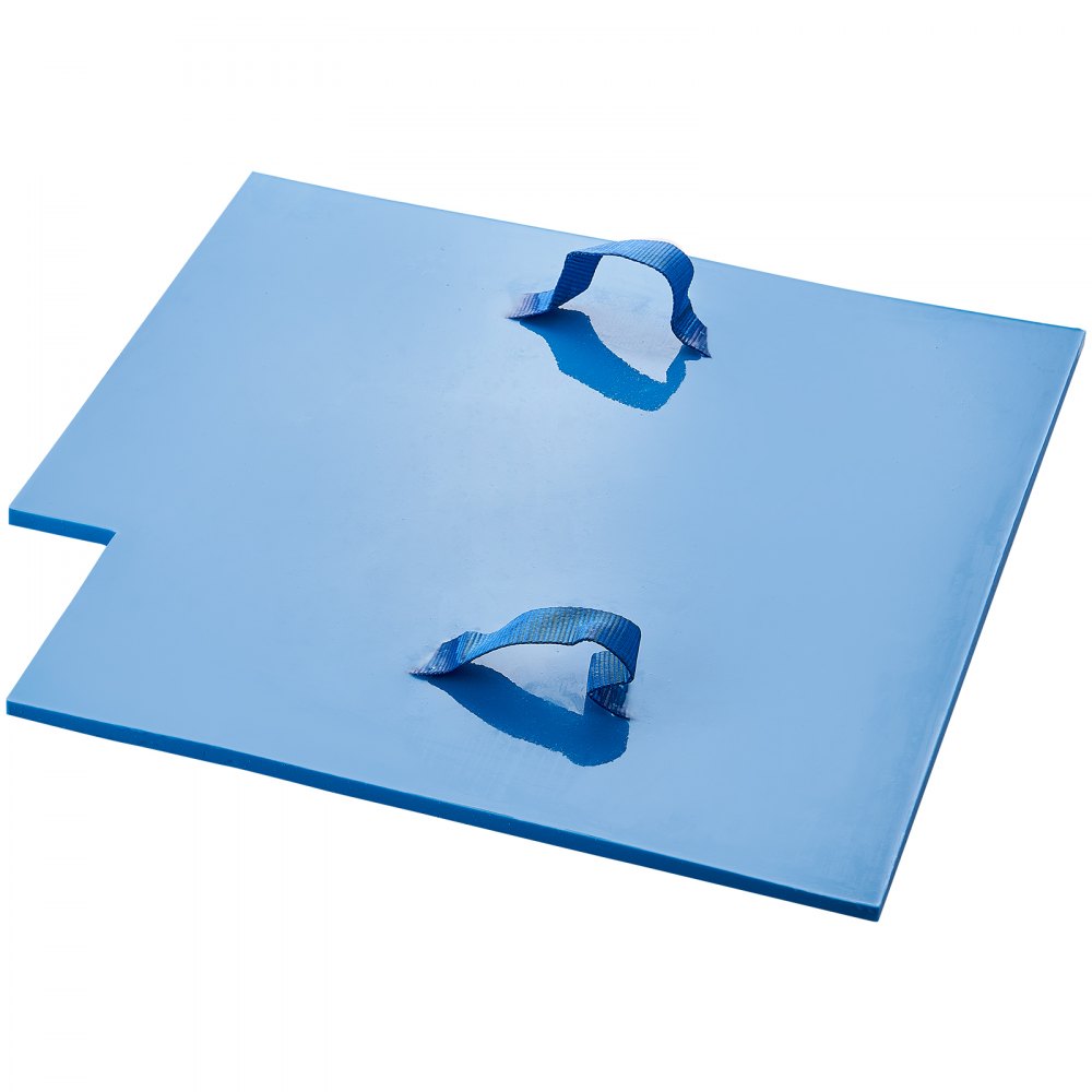 YX-09 - 7-Piece Durable Polyurethane Concrete Texture Mats for Versatile Surfaces