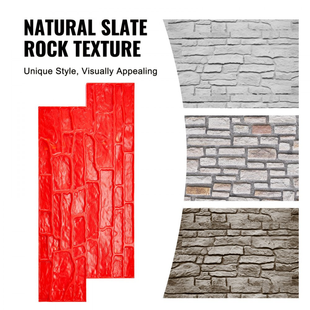 YX-07 - Durable 28" x 12" Polyurethane Concrete Stamp Mat with Handles