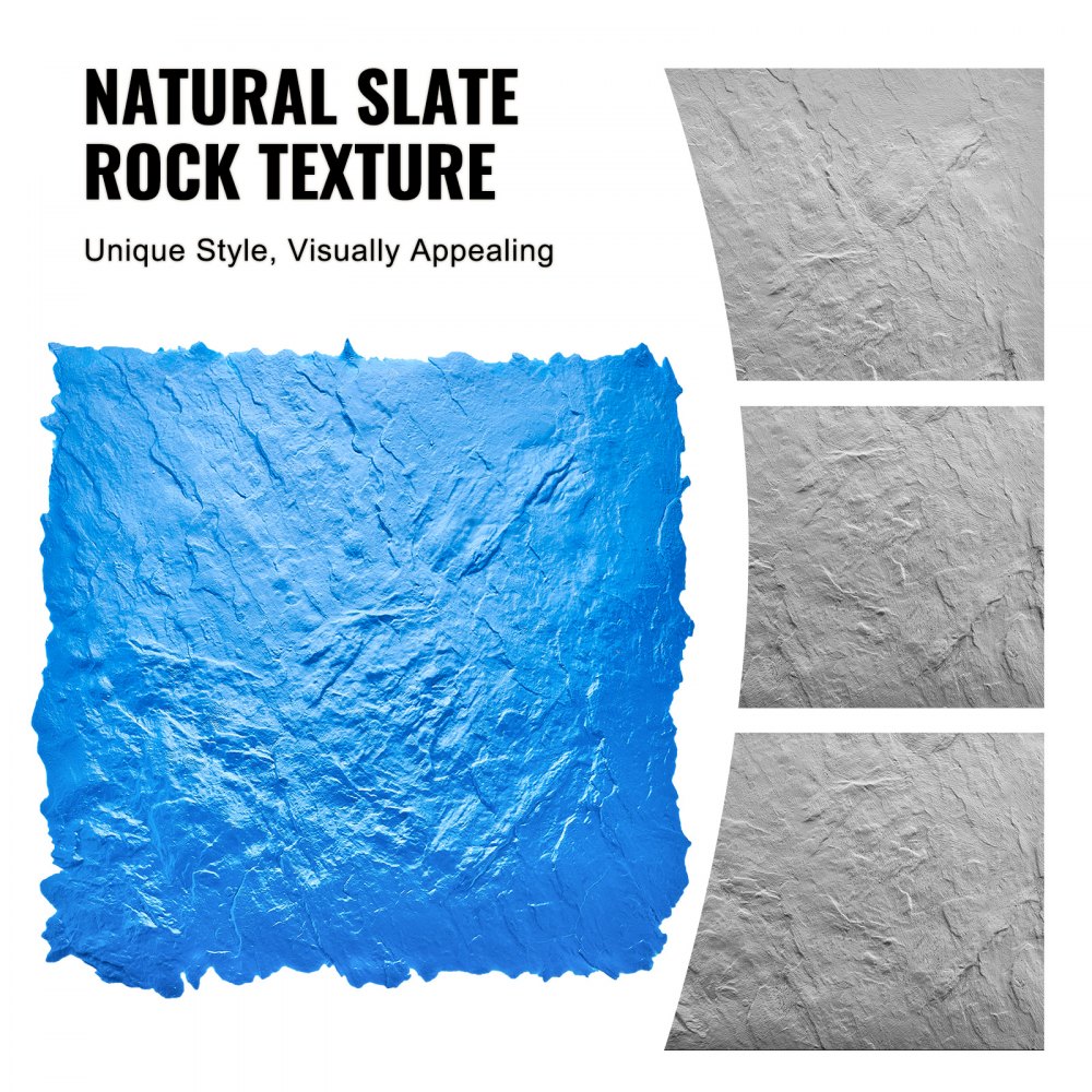 YX-08 - 4-Piece Polyurethane Concrete Stamps for Elegant Patterns