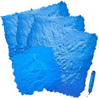 YX-08 - 4-Piece Polyurethane Concrete Stamps for Elegant Patterns