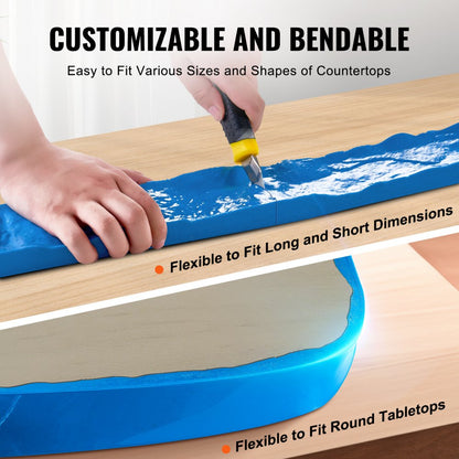 YX-01 - Durable 91x3 in Concrete Stamp Mat for Elegant Surfaces