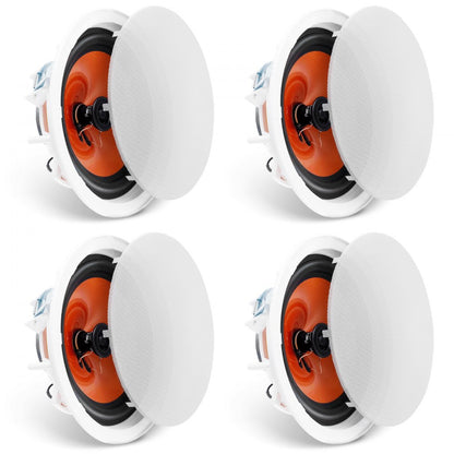 638 - 8-Inch Ceiling Speakers - 100W High-Def Audio Experience