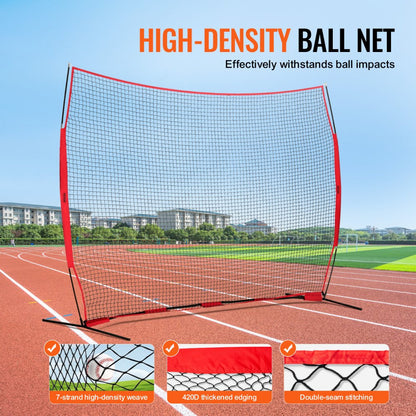 SSPDYBQ004 - 12x9 ft VEVOR Sports Backstop Net for Safe Practice