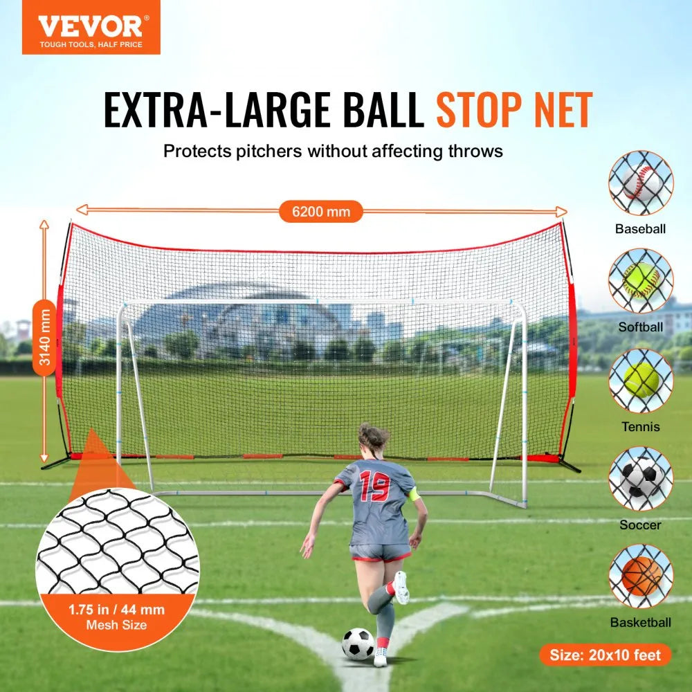 SSPDYBQ006 - 20x10 ft Foldable Barricade Net for Sports Training