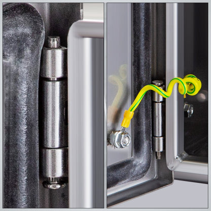 SP-B3 252010 - 10 x 8 x 4" Durable Stainless Steel Enclosure