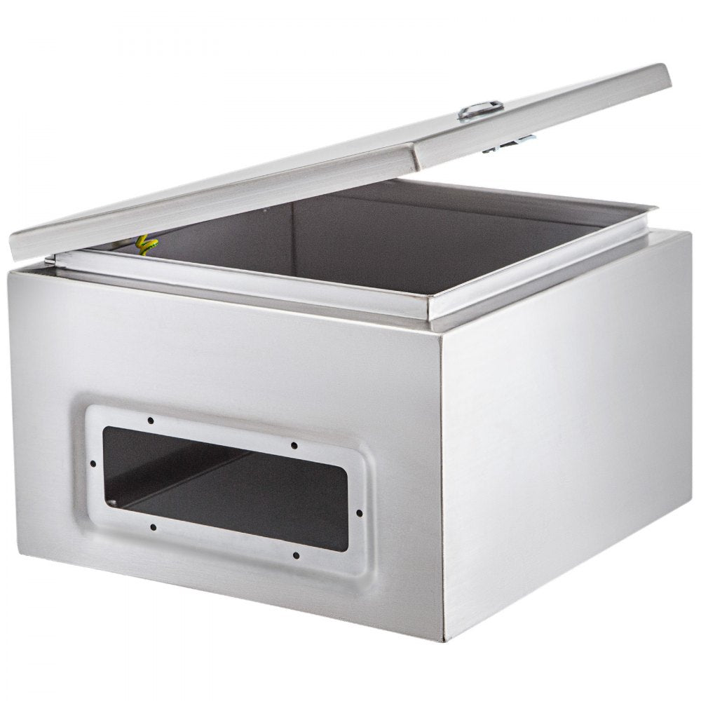 SP-B3 303020 - 12"x12"x8" NEMA 4 Enclosure, Waterproof Stainless Steel