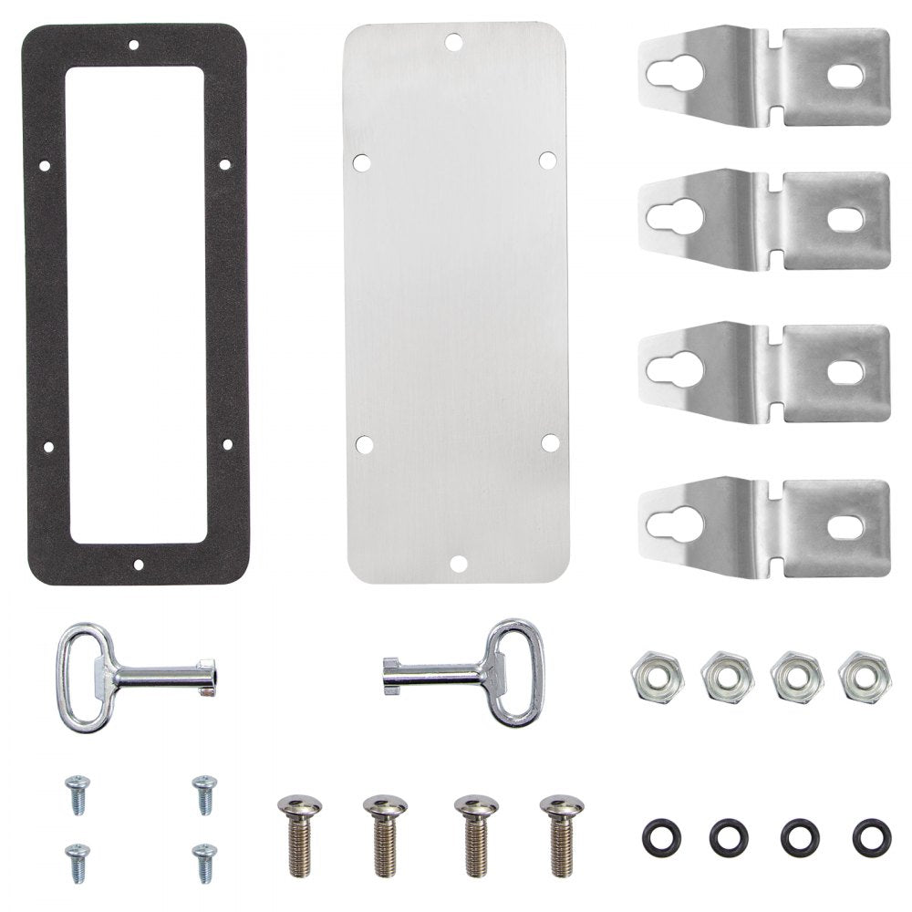 SP-B3 303020 - 12"x12"x8" NEMA 4 Enclosure, Waterproof Stainless Steel