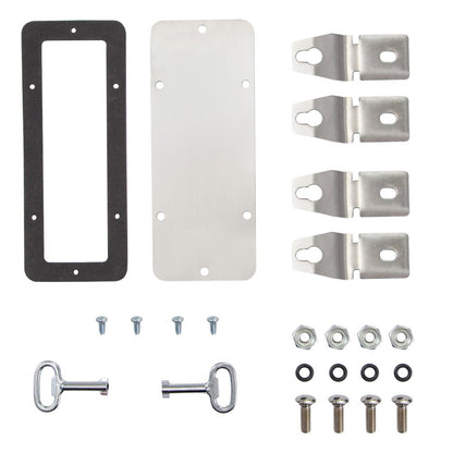 SP-B3 404020 - Durable 16"x16"x8" Stainless Steel Enclosure for Harsh Conditions