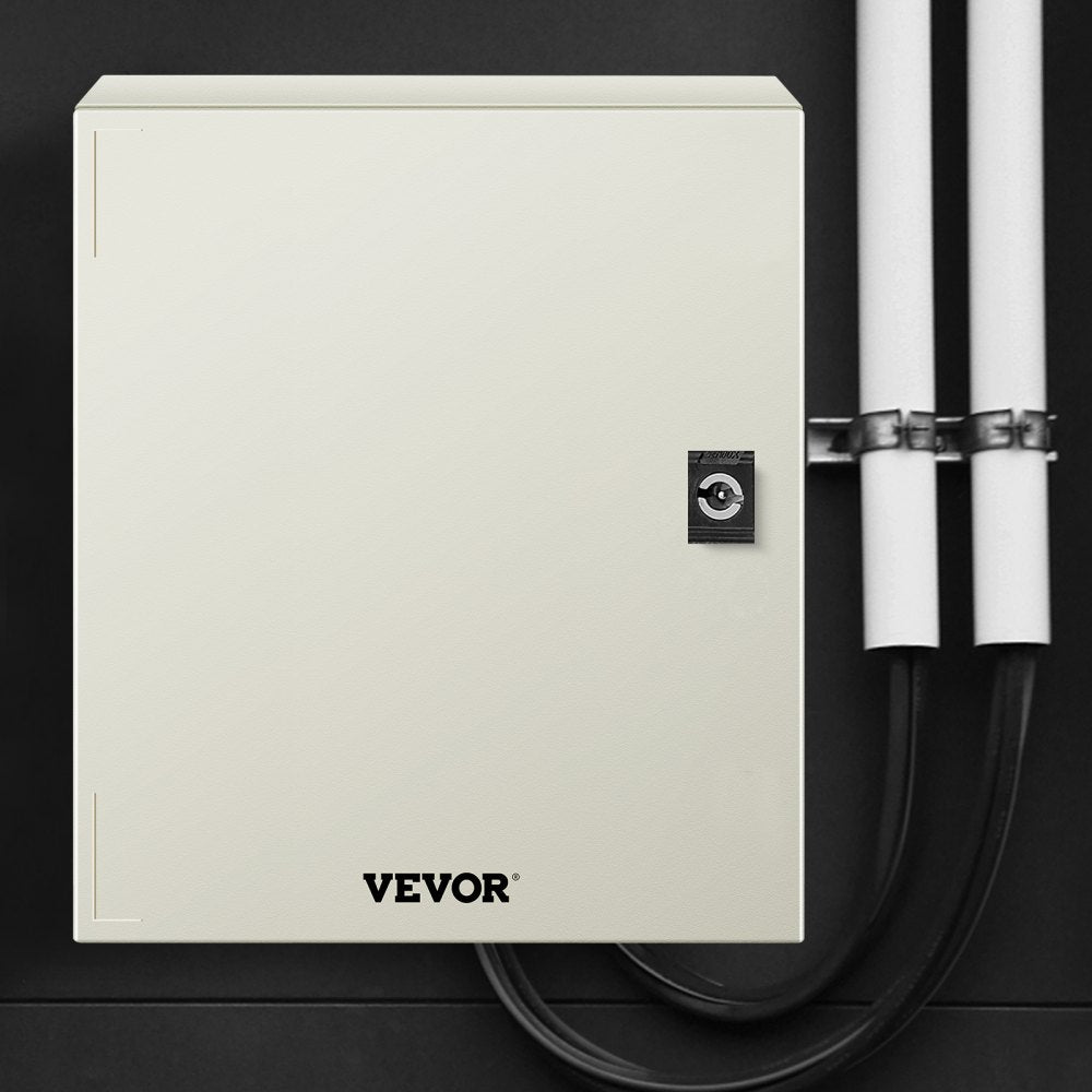 010913965971 - Heavy-Duty Fiberglass Electrical Enclosure Box, 11.8 x 9.8 x 5.5''