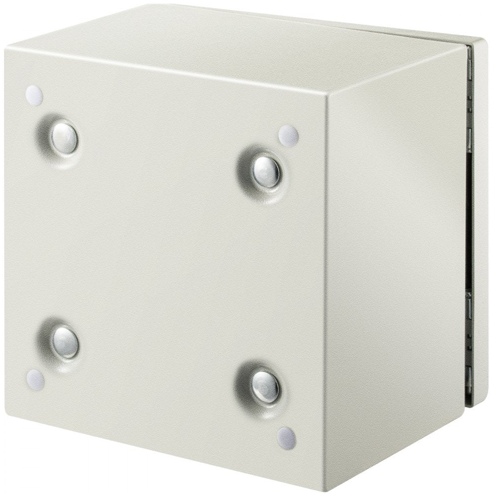 SPT - IP66 NEMA Steel Enclosure 8"x8"x6" with Lock and Backplate