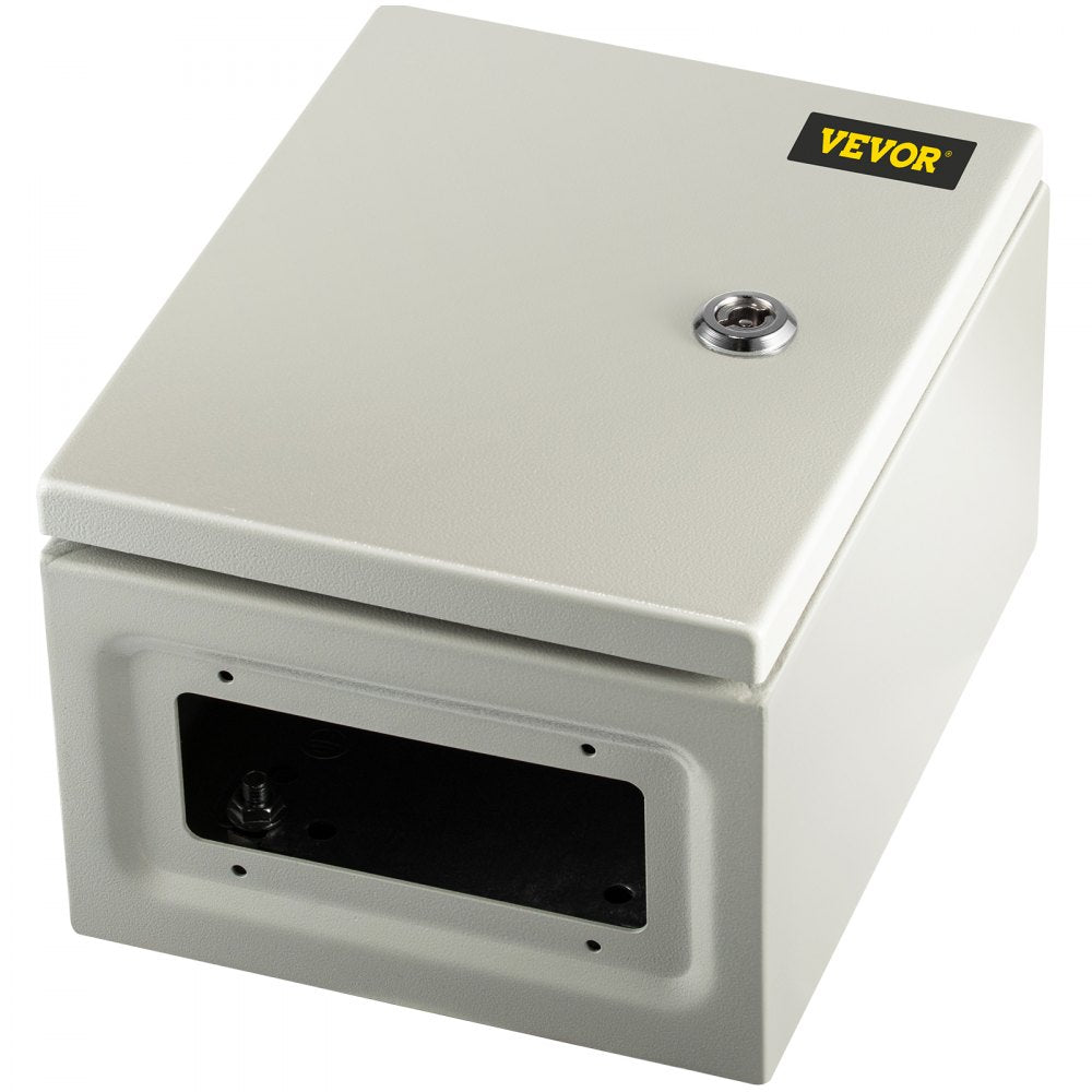 SPT - Waterproof NEMA Steel Enclosure - 10"x8"x6", Durable Carbon Steel