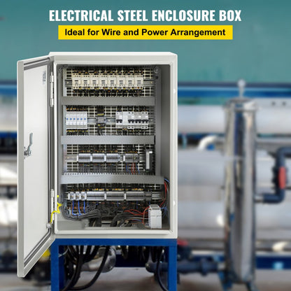 SPT - Durable IP66 Steel Enclosure, 12x8x8'' for Electrical Protection