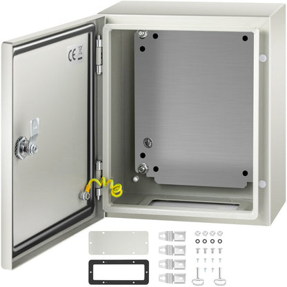SPT - 12x10x6 Inch NEMA Steel Enclosure with IP66 Protection